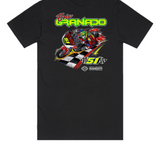 Joe Rascal Racing Eric Granado #51 Official Bagger World Cup Tee - Black