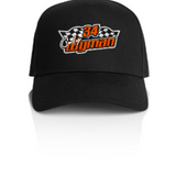 Joe Rascal Racing Cody Wyman #34 Curve Peak Hat