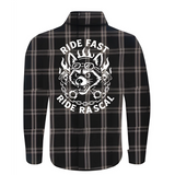 Joe Rascal Kevlar Riding Flannel Jacket - Ride Fast, Ride Rascal