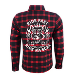 Joe Rascal Kevlar Riding Flannel Jacket - Ride Fast, Ride Rascal