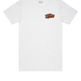 Joe Rascal Racing Cody Wyman #34 Official Bagger World Cup Tee - White