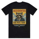 Joe Rascal® “Accidentes” Limited Edition T-Shirt – Black