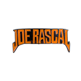 Joe Rascal Holdings Joe Rascal Enamel Pin – Joe Rascal Text