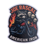 Joe Rascal Holdings Joe Rascal Stickers - Skulls n Flames
