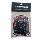 Joe Rascal Holdings Joe Rascal Stickers - Skulls n Flames