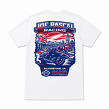 Joe Rascal Racing Silverstone Bagger World Cup Limited Edition Tee - White