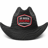 Joe Rascal Racing Straw Cowboy Hat