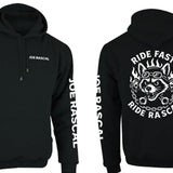 Joe Rascal Kevlar Riding Hoody Black - Ride Fast Ride Rascal