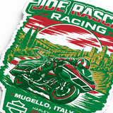 Joe Rascal Racing - Mugello Italy Bagger World Cup Sticker